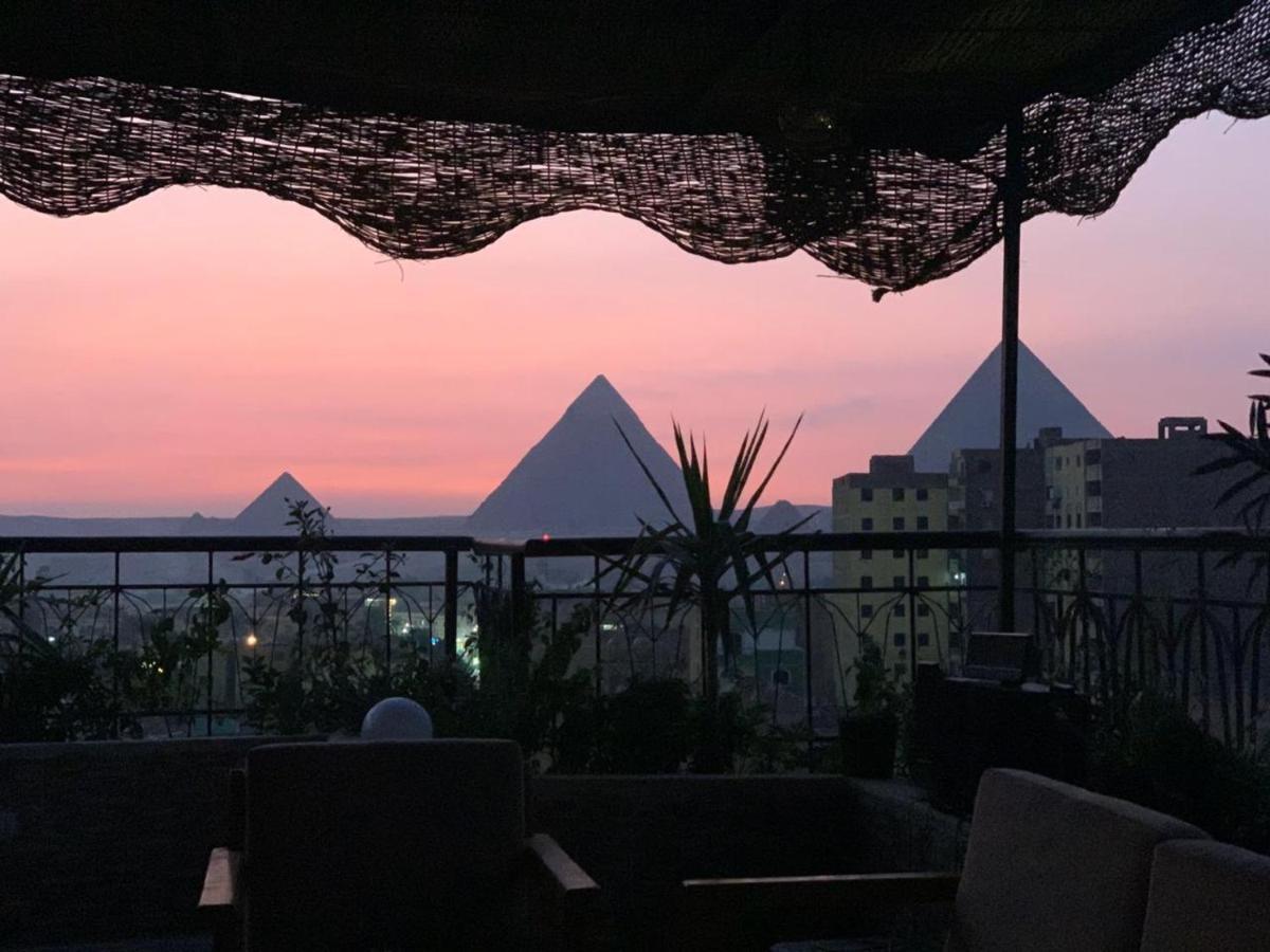 Draz Pyramids View Bed & Breakfast Kafret el-Gabal Exteriör bild