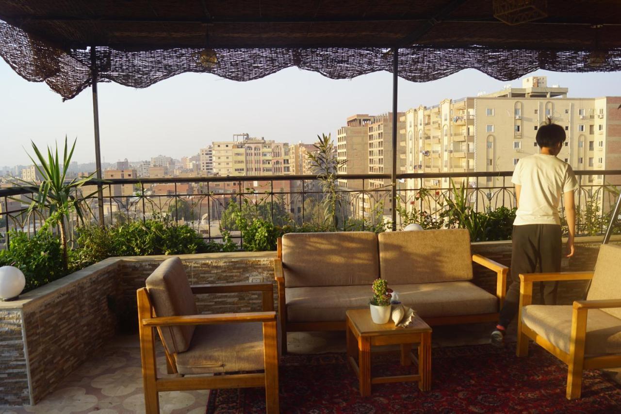Draz Pyramids View Bed & Breakfast Kafret el-Gabal Exteriör bild