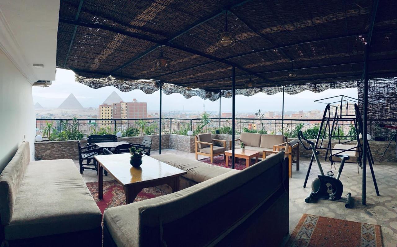 Draz Pyramids View Bed & Breakfast Kafret el-Gabal Exteriör bild