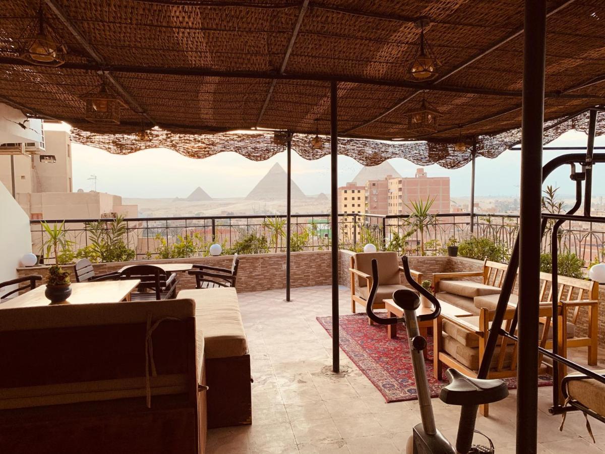 Draz Pyramids View Bed & Breakfast Kafret el-Gabal Exteriör bild