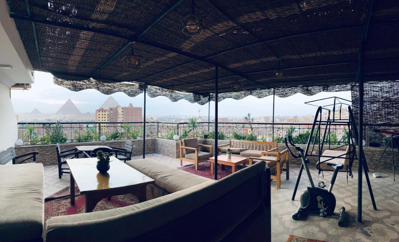 Draz Pyramids View Bed & Breakfast Kafret el-Gabal Exteriör bild