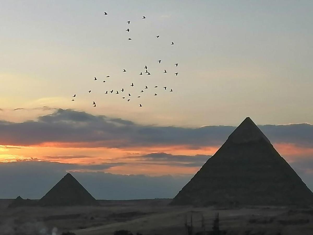 Draz Pyramids View Bed & Breakfast Kafret el-Gabal Exteriör bild