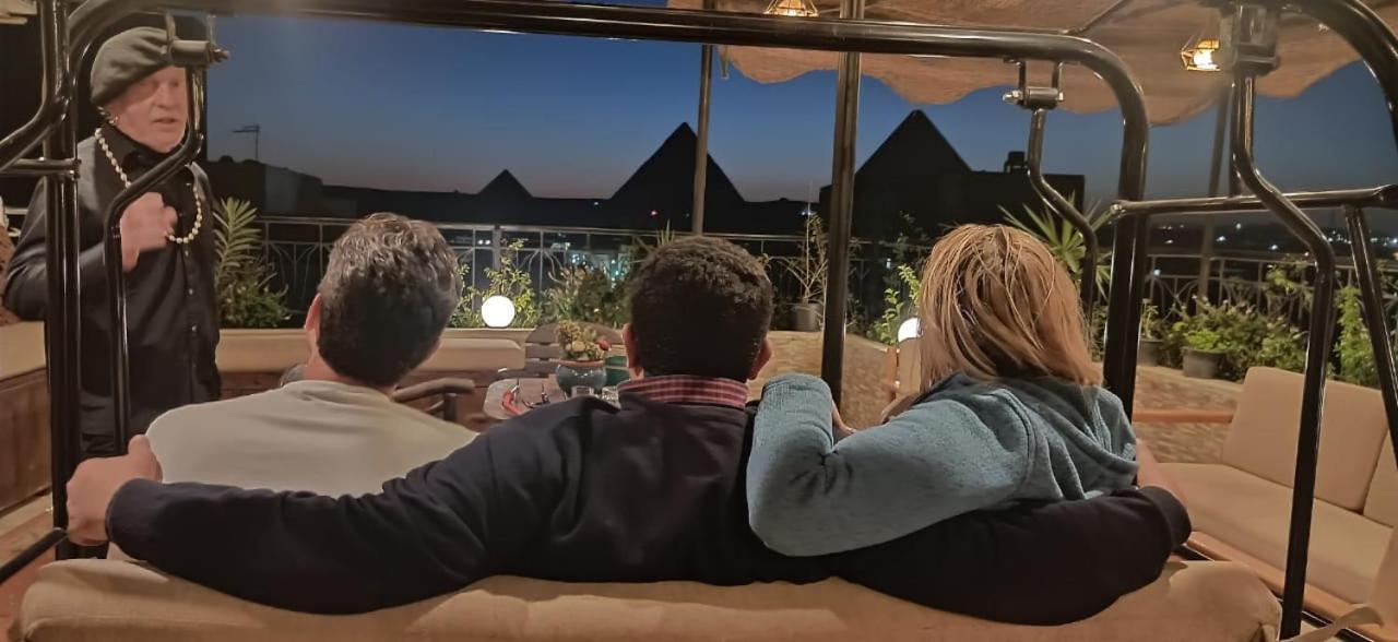 Draz Pyramids View Bed & Breakfast Kafret el-Gabal Exteriör bild