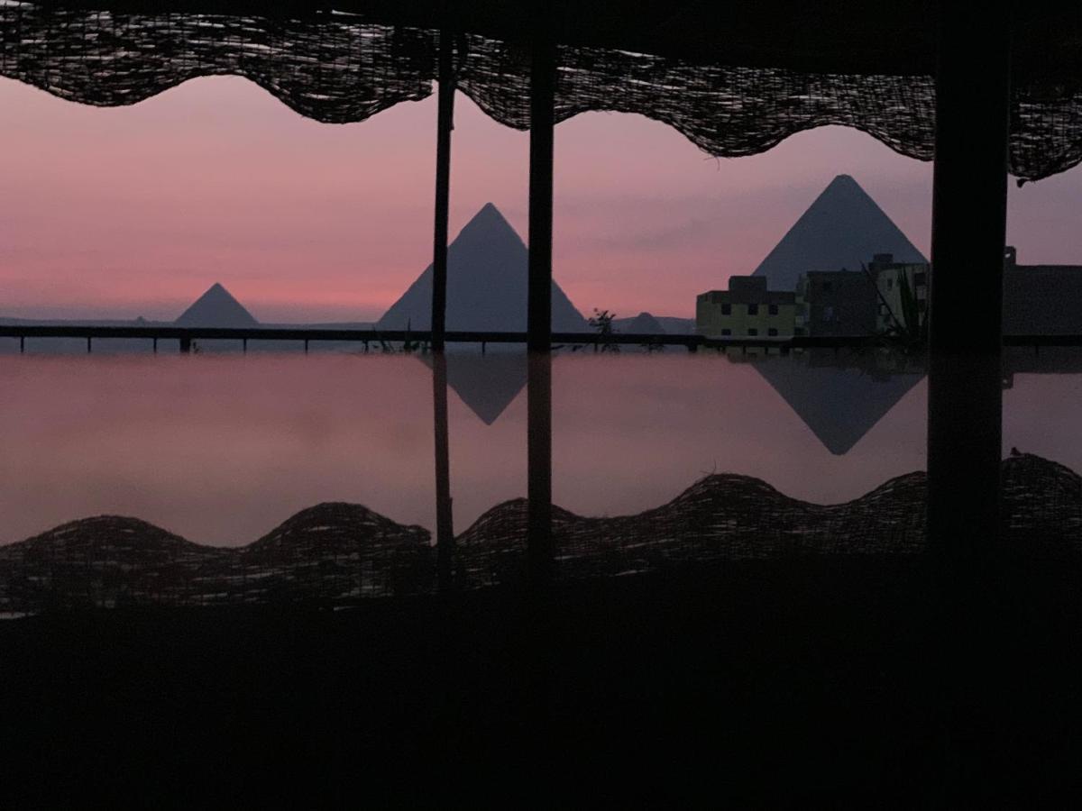 Draz Pyramids View Bed & Breakfast Kafret el-Gabal Exteriör bild