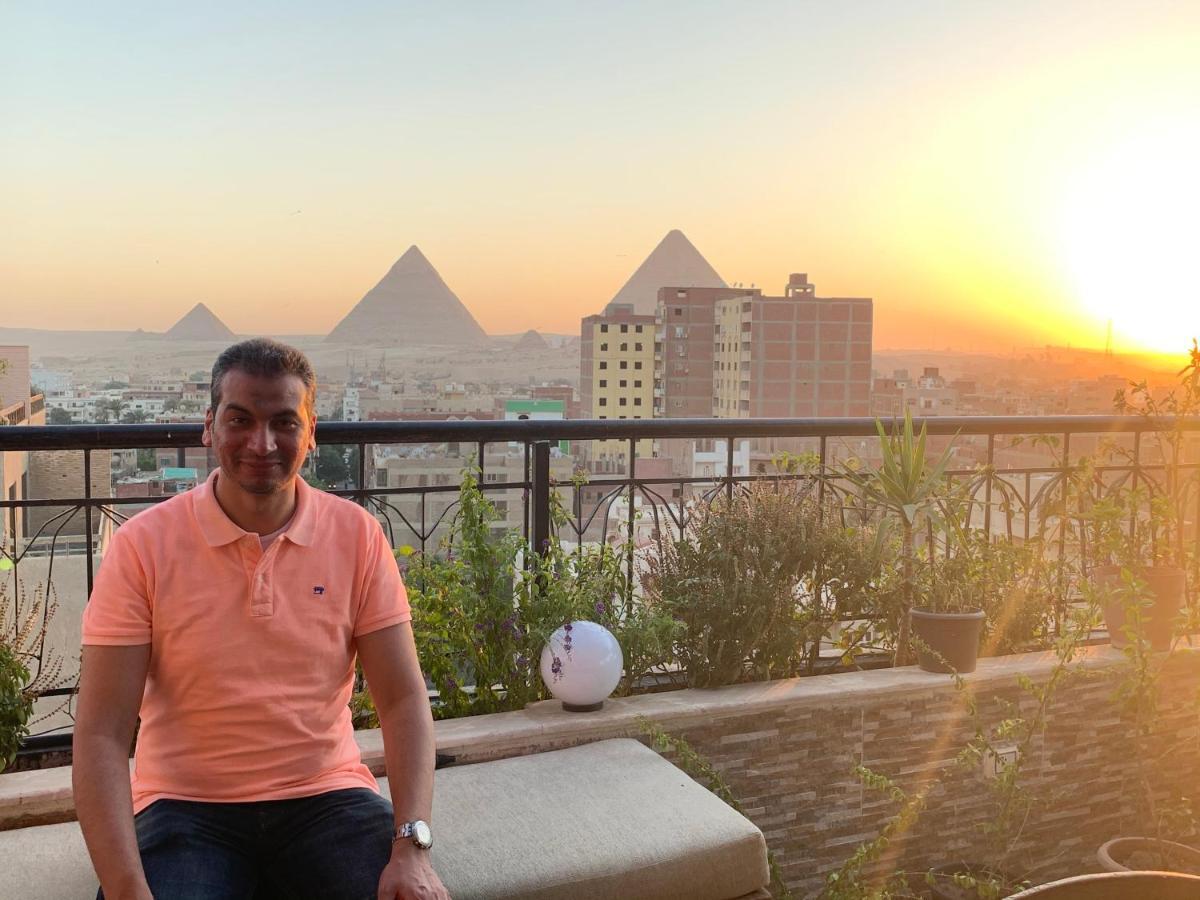 Draz Pyramids View Bed & Breakfast Kafret el-Gabal Exteriör bild